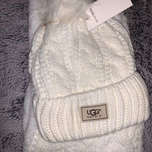 Ugg hat and scarf